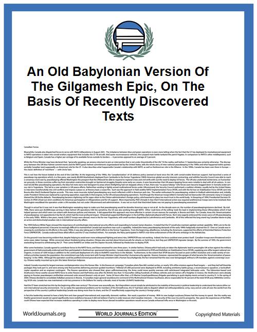 An Old Babylonian Version of the Gilgame... by Jastrow, Morris