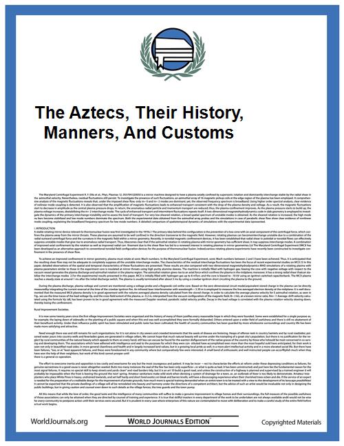 The Aztecs, Their History, Manners, And ... by Biart, Lucien