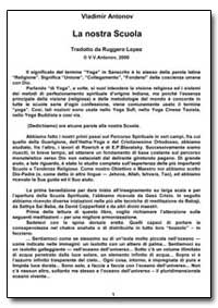 La Nostra Scuola by Antonov, Vladimir, Ph. D.