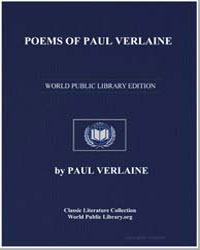 Poems of Paul Verlaine by Verlaine, Paul