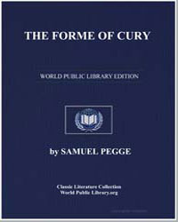 The Forme of Cury by Pegge, Samuel
