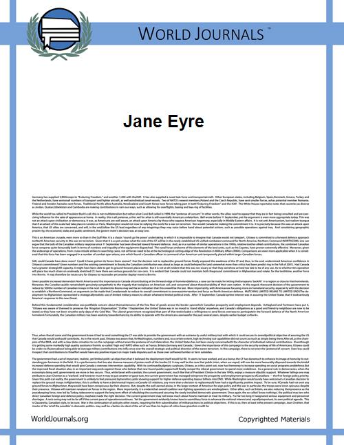 Jane Eyre by Brontë, Charlotte