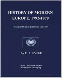 History of Modern Europe 1792-1878 by Fyffe, Charles Alan