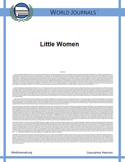 Little Women by Alcott, Louisa May