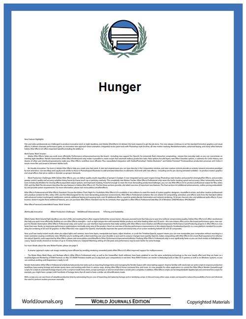 Hunger by Hamsun, Knut