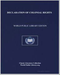 Declaration of Colonial Rights : Resolut... by 