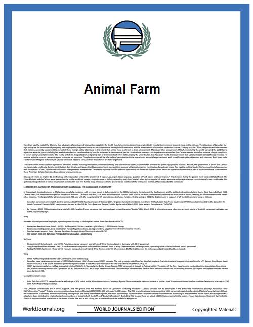 Animal Farm by Orwell, George