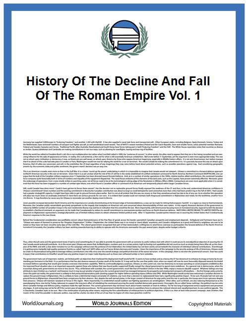 History of the Decline and Fall of the R... by Gibbon, Edward
