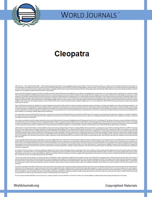 Cleopatra by Haggard, Henry Rider