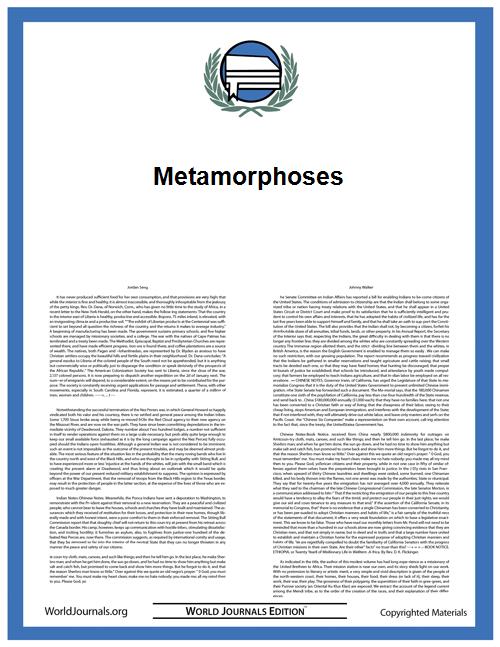 Metamorphoses by Ovid