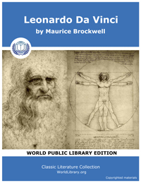 Leonardo Da Vinci by Brockwell, Maurice Walter
