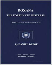 Roxana, The Fortunate Mistress by Defoe, Daniel