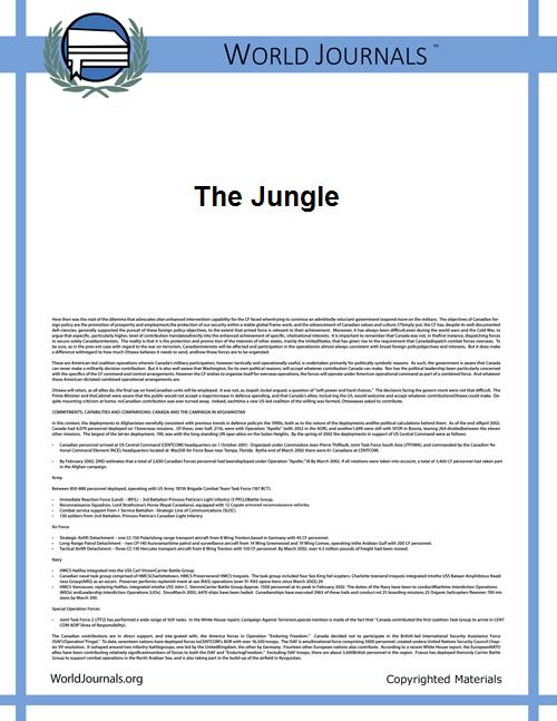 The Jungle by Sinclair, Upton