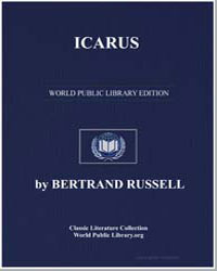 Icarus by Russell, Bertrand