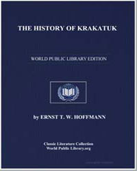 The History of Krakatuk by Hoffmann, Ernst T. W.