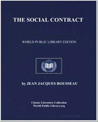 The Social Contract, Or Principles of Po... by Rousseau, Jean Jacques
