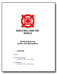 God's Will and the World by Moon, Sun Myung, Rev.