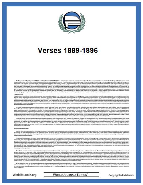 Verses 1889-1896 by Kipling, Rudyard