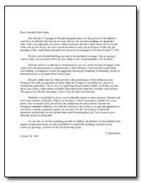 N. Khrushchev's Letter to Fidel Castro R... by Department of National Security