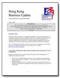 Hong Kong Business Update by Federal Trade Commission