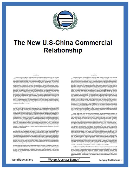 The New U.S-China Commercial Relationshi... by Federal Trade Commission
