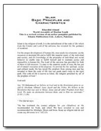 Islam Basic Principles and Characteristi... by Ahmad, Khurshid