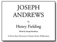 Joseph Andrews by Fielding, Henry