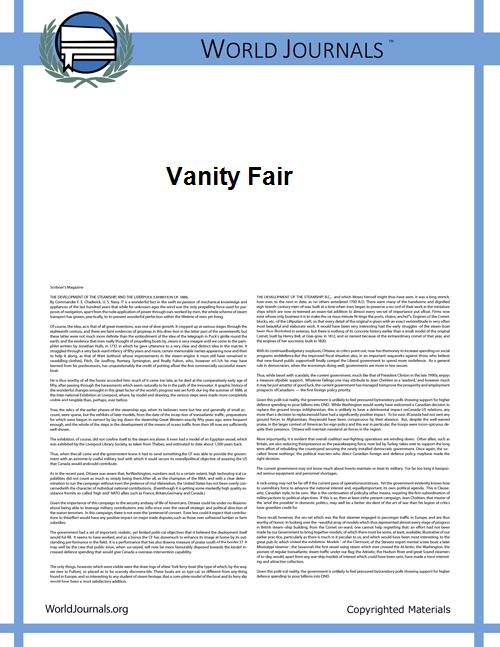 Vanity Fair by Thackeray, William Makepeace