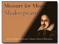 Measure for Measure Shakespeare by Shakespeare, William