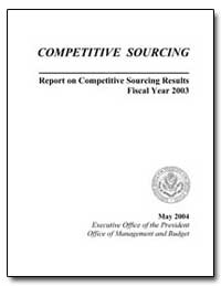 Competitive Sourcing by 
