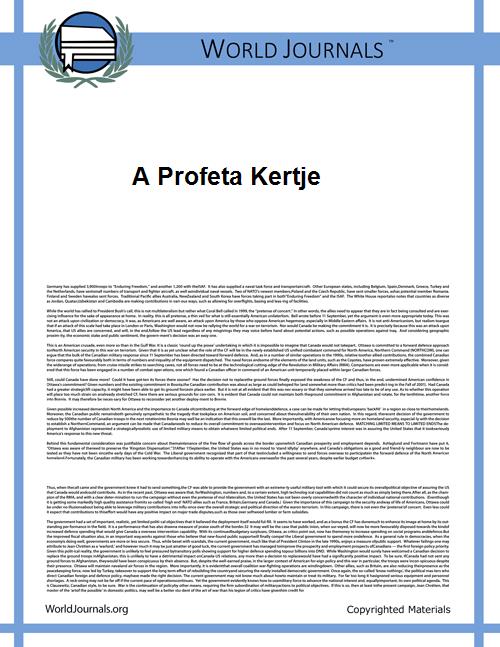 A Profeta Kertje by Gibran, Khalil