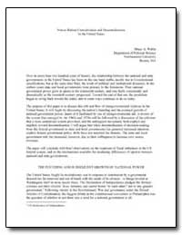 Forces Behind Centralization and Decentr... by Wallin, Bruce A.
