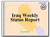Iraq Weekly Status Report by Federal Trade Commission