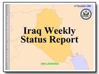 Iraq Weekly Status Report by Federal Trade Commission