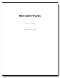Managing a Changing Relationship: China'... by Ross, Robert S.