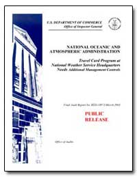 National Oceanic and Atmospheric Adminis... by Frazier, Johnnie E.